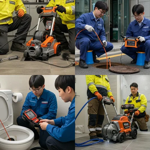 하남 4시 출동 신장동 하수구 막힘 하수도