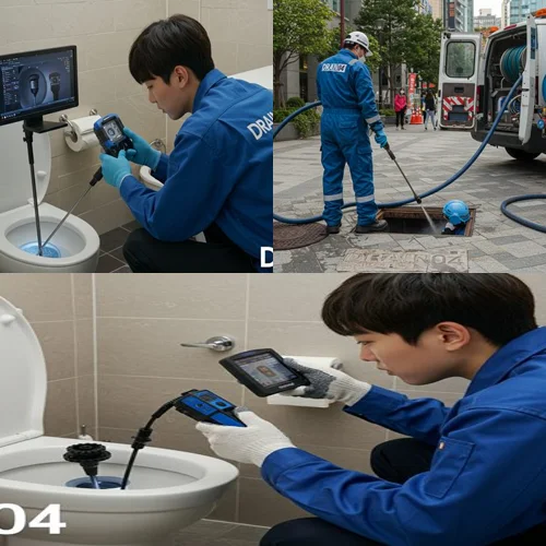 평택 하수구막힘 뚫음 배관 내시경으로 정확하게 진단