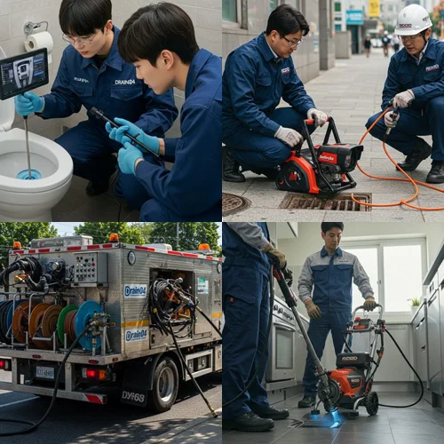 평택 하수구막힘 뚫음 배관 내시경으로 정확하게 진단