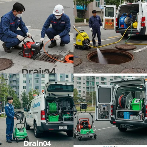 평택 도일동 싱크대막힘 뚫어 작업... 기름이 굳어서 돌덩이