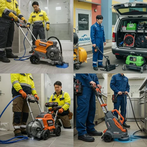 평택 청북면 싱크대막힘, 뚫어 작업했던 고덕 신도시 작업 후기