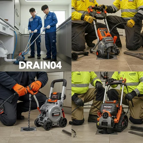 평택 도일동 하수구 막힘, 꽉 막힌 하수도 공단 작업 현장