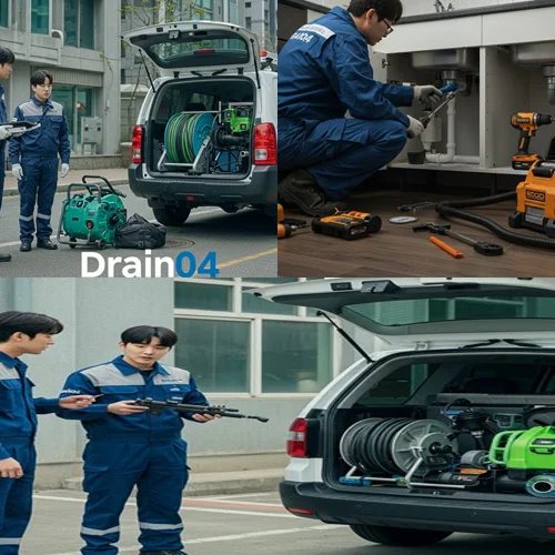 평택 서정동 하수구 막힘 꽉 막힌 하수도... 송탄 출장소