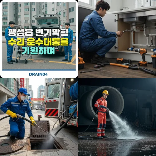 팽성읍 변기막힘 수리 운수대통을 기원하며