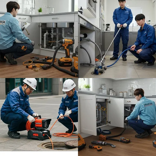 도일동 하수구막힘 뚫음 확실한 통수 보장