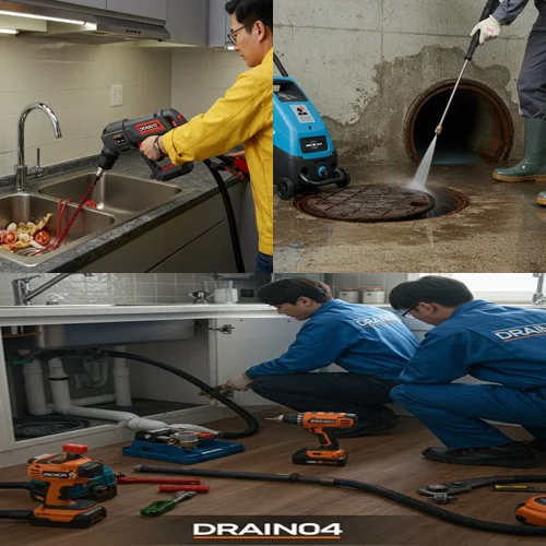 죽백동 하수구막힘 뚫음 꽉 막힌 운까지 뚫어