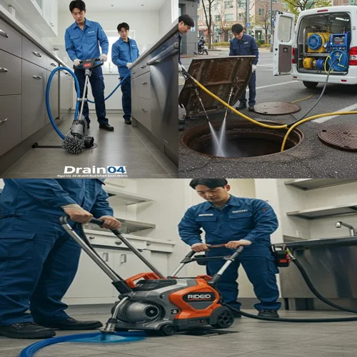 서정동 하수구 막힘 업체, 송탄역 근처 빌라 역류 속 시원히 찾았습니다!