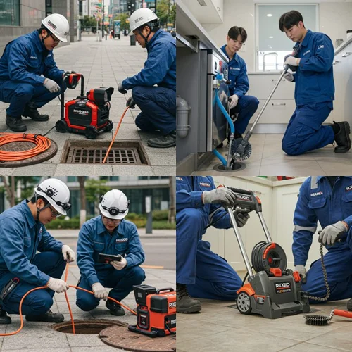 악취의 원인을 찾았습니다 평택 싱크대 하수구 막힘 리얼 후기 (내시경)