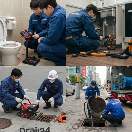악취의 원인을 찾았습니다 평택 싱크대 하수구 막힘 리얼 후기 (내시경)