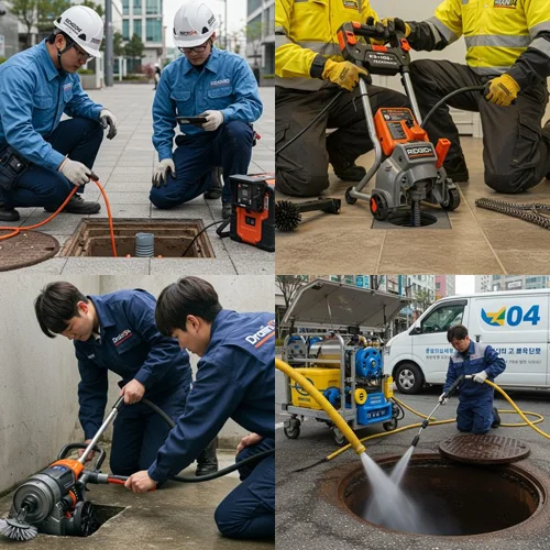 악취의 원인을 찾았습니다 평택 싱크대 하수구 막힘 리얼 후기 (내시경)