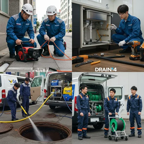 가재동 하수구 뚫음 하수도 내시경 작업 후기