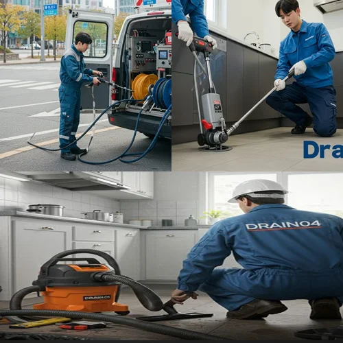 평택항 근처 공단 식당 막힘 전문, 포승읍 하수구 뚫음 하수도