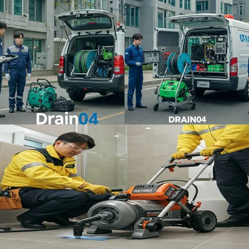 이충동 하수구 뚫음 하수도, 서정리역 근처 상가 기름때 제거 완료 후기!