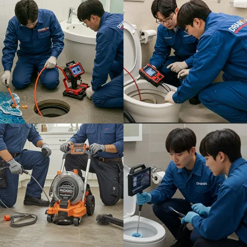 칠괴동 변기 막힘 수리 쌍용자동차 공장 근처 작업 후기