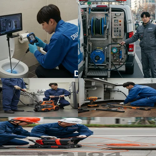 악취의 진짜 원인을 찾았습니다 평택 싱크대 막힘 배수구 내시경 후기