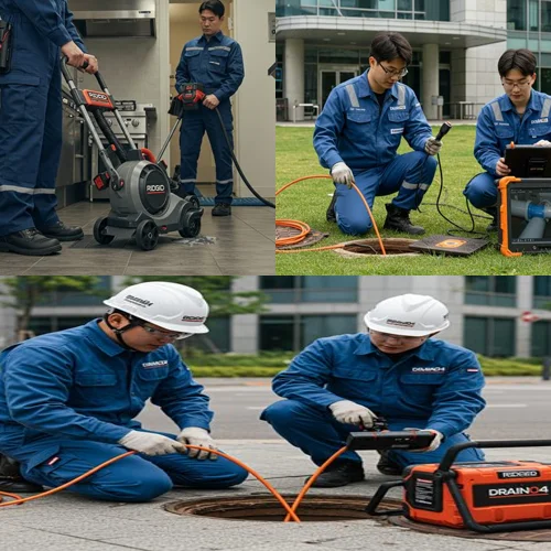 K-6 미군부대 근처 식당 막힘 해결 팽성읍 하수구 뚫음 하수도