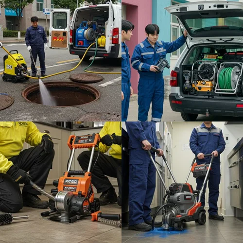 오래된 주택 배관 막힘 해결 후기 장안동 하수구 뚫음 하수도