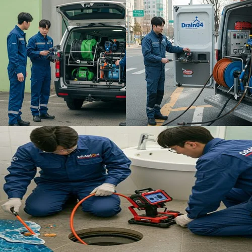 오래된 주택 배관 막힘 해결 후기 장안동 하수구 뚫음 하수도