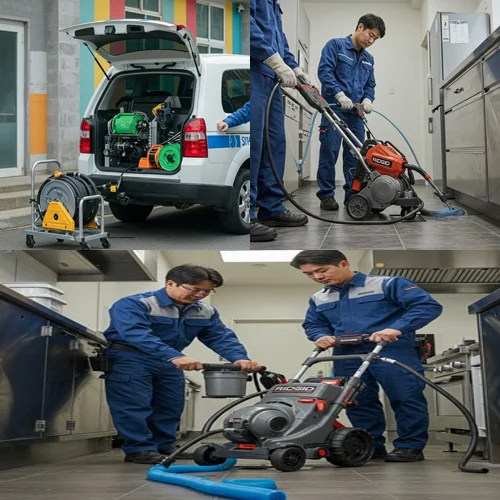 죽백동 변기 막힘 수리, 소사벌 카페거리 상가 화장실 막힘 해결 후기