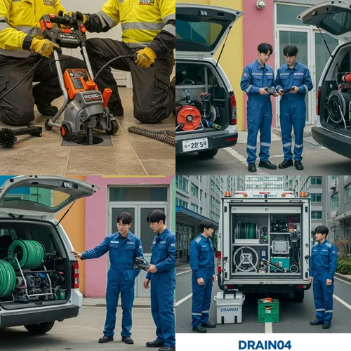 평택 진위면 하수구 뚫음 하수도 역류 문제 해결