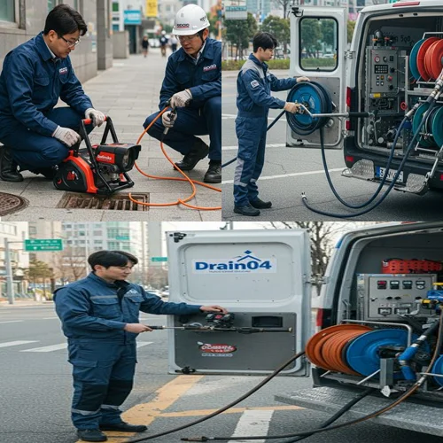 평택 진위면 하수구 뚫음 하수도 역류 문제 해결