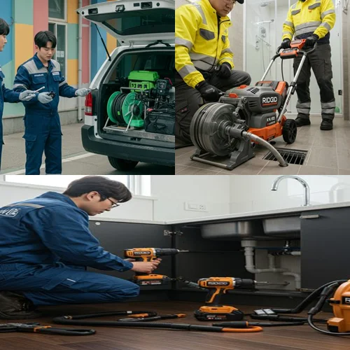 평택 진위면 하수구 뚫음 하수도 역류 문제 해결