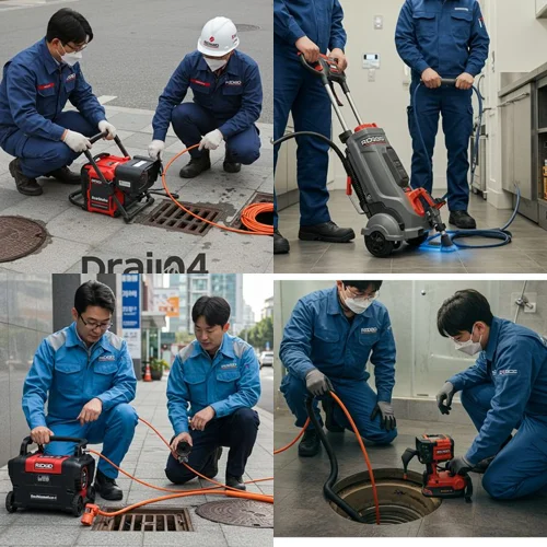 도일동 싱크대 막힘 배수구, 평택 공장 식당 주방 막힘 깔끔 해결!