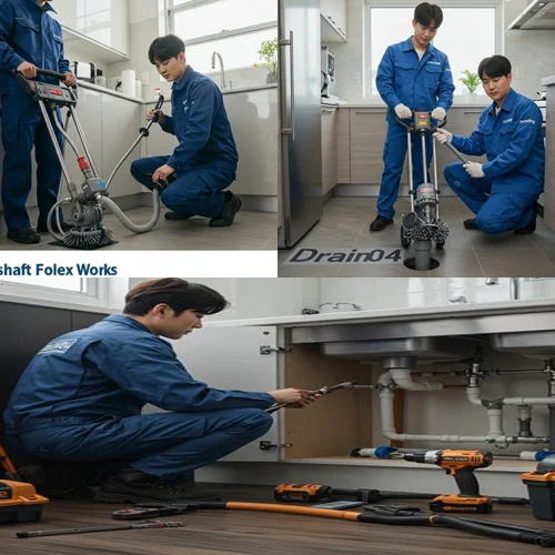 도일동 싱크대 막힘 배수구, 평택 공장 식당 주방 막힘 깔끔 해결!