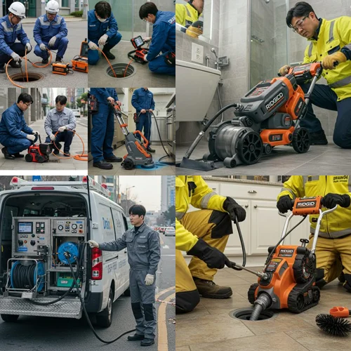 통복동 하수구 막힘 업체, 평택 기름때 제거 완료!