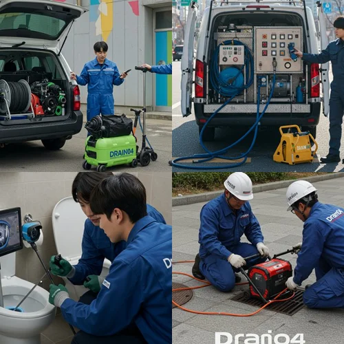 도일동 하수구 뚫음 평택 하수도 막힘 원인 해결