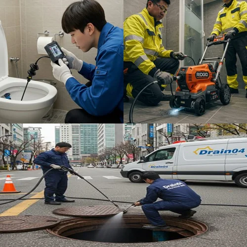 비전동 싱크대 막힘 배수구, 소사벌 상가 주방 드디어 뚫고 광명 찾았어요! (기쁨)