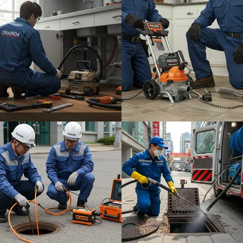 군문동 하수구 뚫음 하수도 막힘 후기