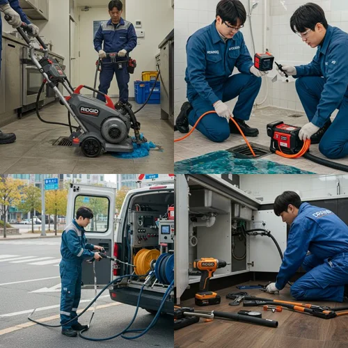 군문동 하수구 뚫음 하수도 막힘 후기