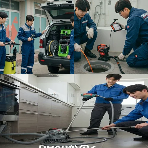 포승읍 하수구 막힘 업체, 평택항 공단 식당 막힘 전문