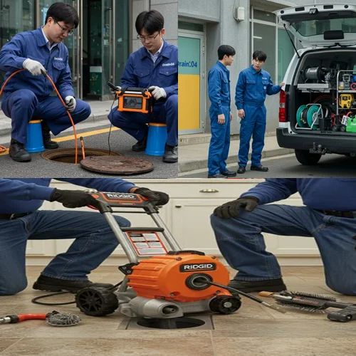 유천동 하수구 뚫음 하수도 주택 배관