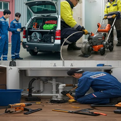 장당동 변기 막힘 수리 야간 출동