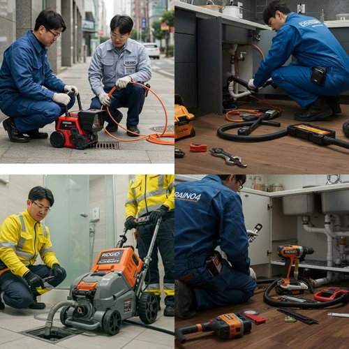 장당동 변기 막힘 수리 야간 출동