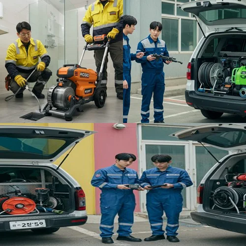 모곡동 하수구 막힘 업체 송탄공단