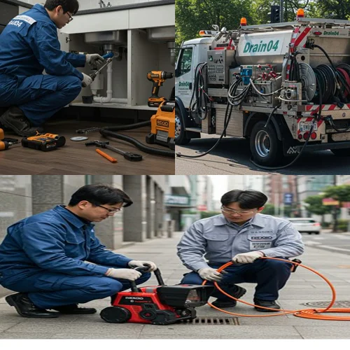 모곡동 하수구 막힘 업체 송탄공단