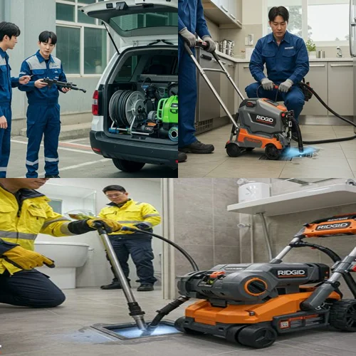 청룡동 하수구 뚫음 하수도 배관 청소