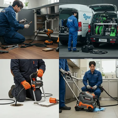 청룡동 하수구 뚫음 하수도 배관 청소