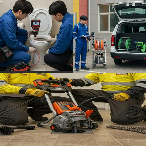 오성면 하수구 뚫음 하수도 농가 주택