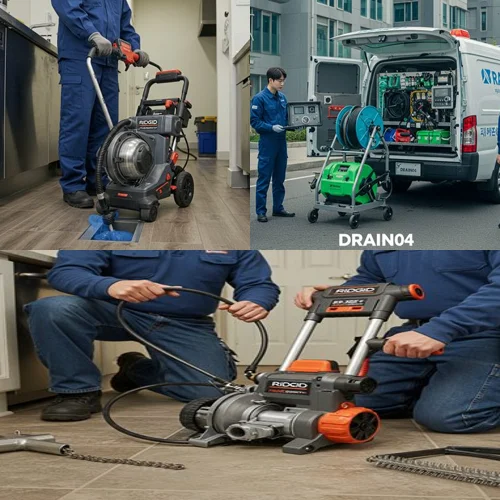 오성면 하수구 뚫음 하수도 농가 주택