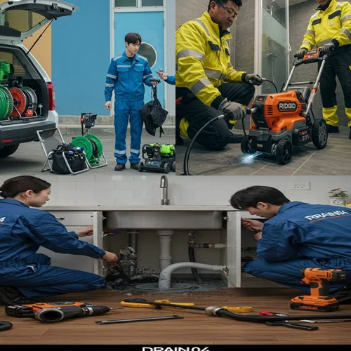 지산동 하수구 뚫음 하수도 송탄역