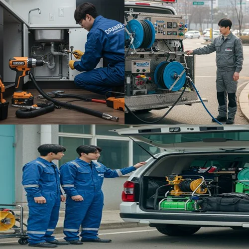  평택 가재동 싱크대 막힘 배수구 냄새 제거