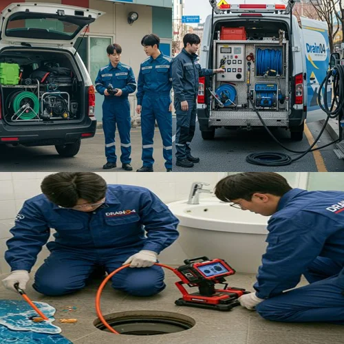  평택 가재동 싱크대 막힘 배수구 냄새 제거