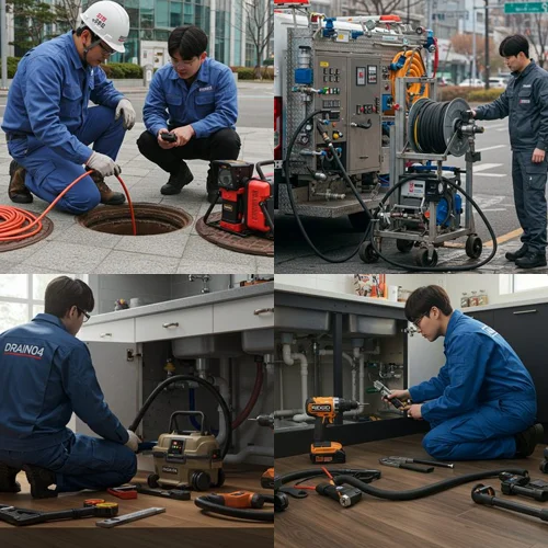  평택 가재동 싱크대 막힘 배수구 냄새 제거