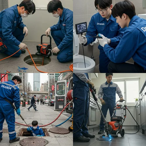  평택 가재동 싱크대 막힘 배수구 냄새 제거