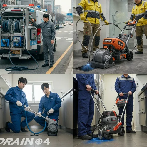 고덕면 하수구 막힘 업체 삼성전자 인근