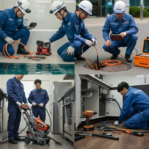 신대동 하수구 뚫음 하수도 전문 장비